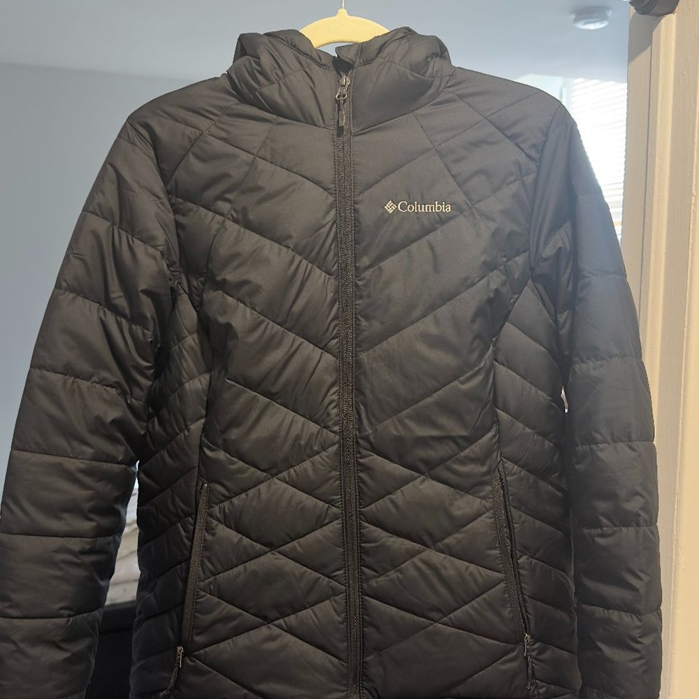 Columbia Insulated hooded jacket size M
